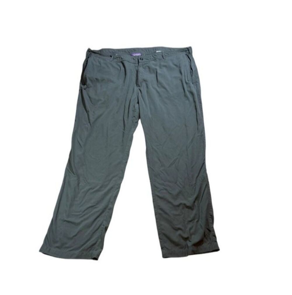 Clothing Arts P Cubed Pick-Pocket Proof Nylon Travel Pants Men Size 42x30 Gray
